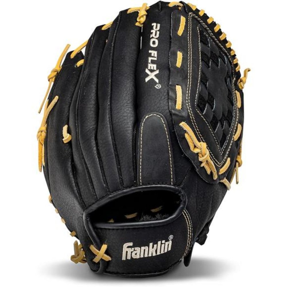 ProFlex Adult Baseball Fastpitch Softball Outfield Mitt Left Right Handed Throw